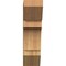 Ekena Millwork Westlake Slat Rough Sawn Bracket, Western Red Cedar, 6"W x 18"D x 22"H BKT06X18X22WTL06RWR - alternate 4